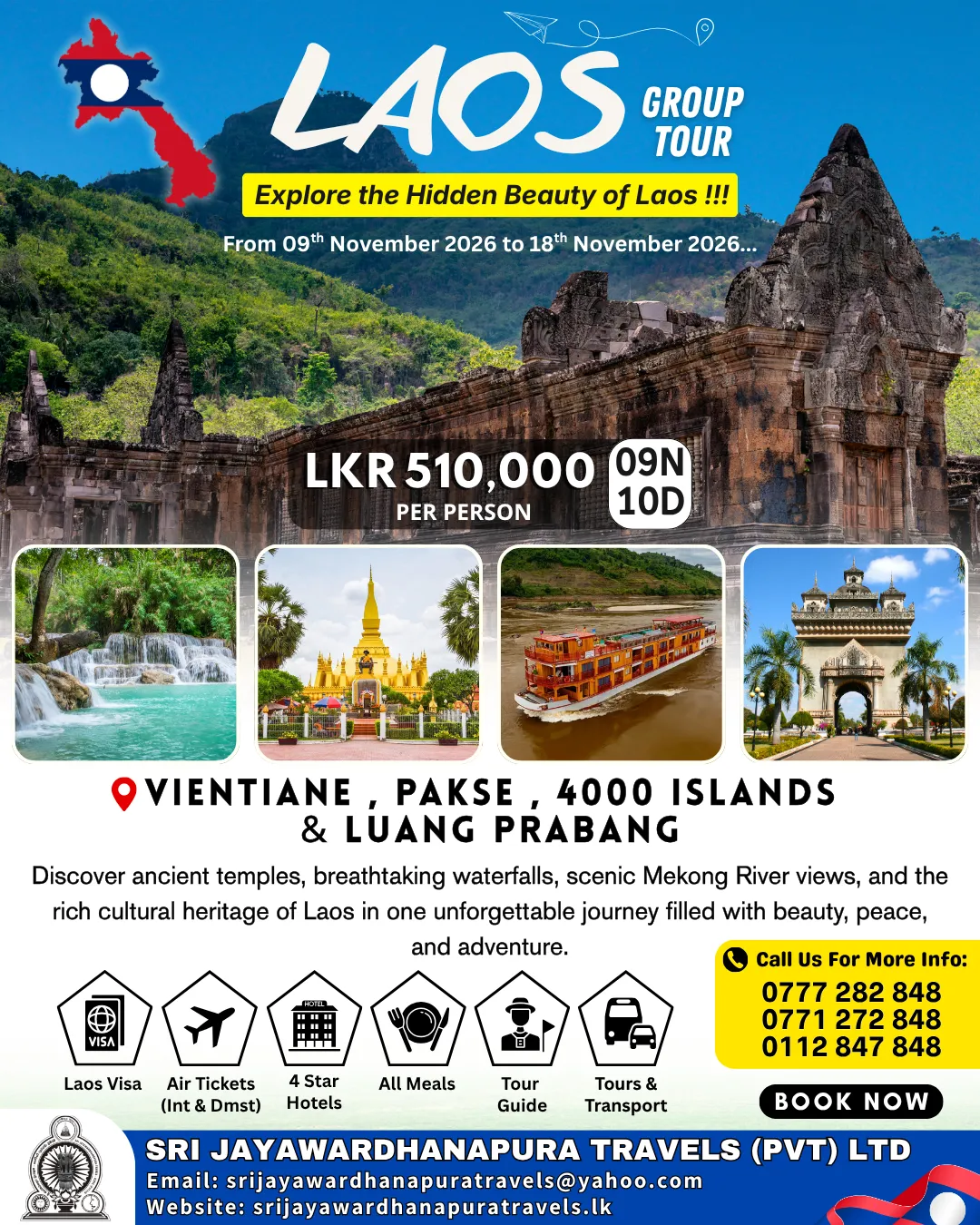 Laos Group Tour